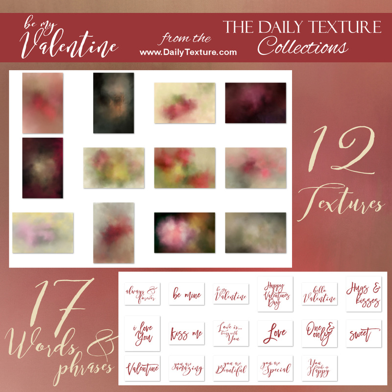 Be My Valentine Texture Collection