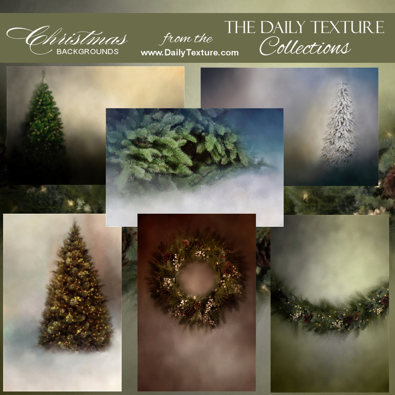2015 Daily Texture Christmas Background Collection