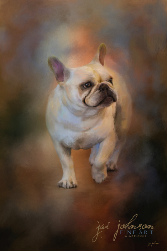 The Magic in Life - French Bulldog Art