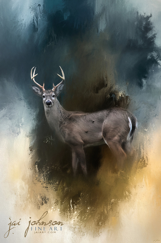 Shiloh Buck - Whitetail Deer Art