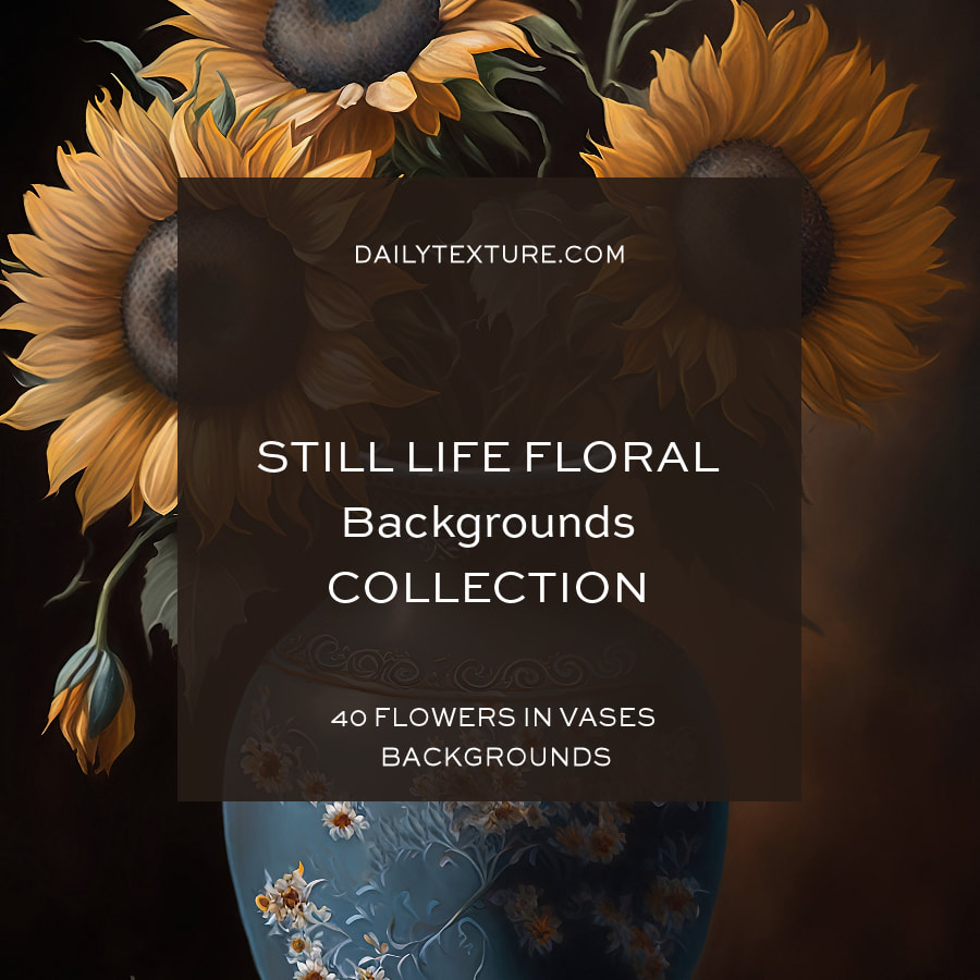 Still life floral backgrounds collection